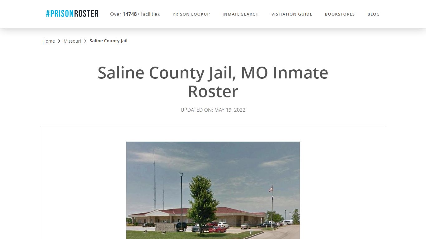 Saline County Jail, MO Inmate Roster